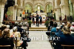 Concert à Nîmes : Les 4 Saisons de Vivaldi, Le Chateau Ambulant de Hisiashi, Bach, Galliano, Bazzini