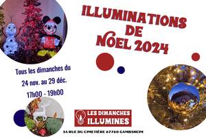 photo Illuminations Noël 2024