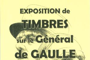 photo EXPOSITION de timbres sur le Général de Gaulle