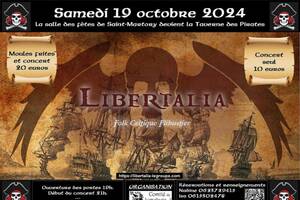 Soirée chants de marins Taverne des Pirates avec Libertalia