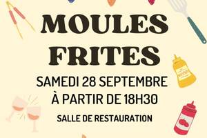 photo Moules-Frites organisé par l'école Saint-Vincent Sizun