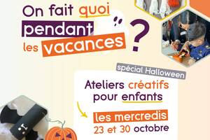 photo Atelier créatif Halloween enfant