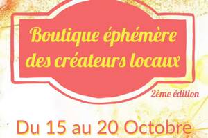 photo Boutique éphémère des créateurs locaux