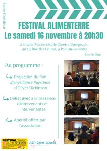 photo Ciné-débat (Festival AlimenTerre)