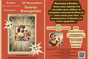 Soirée Beaujolais nouveau ! 