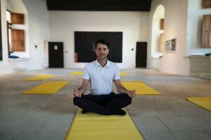 photo Yoga avec Jérôme Oliveira 13 octobre 2024