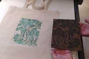 Impression Tote Bag