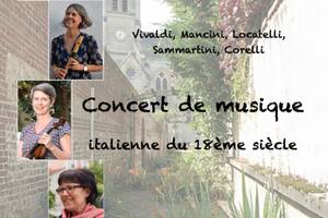 Concert de musique italienne du 18ème siècle