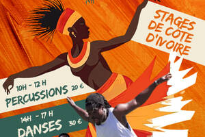 photo Stages de percussions et de danses africaines