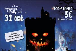 Spectacle de feu Halloween - Forteresse de Polignac