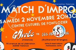 Match d'impro Givrés vs ARTSCENES - Novembre 2024