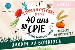 40 ans de l'association du CPIE des Pays Tarnais