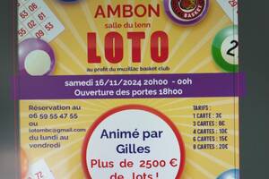 photo LOTO organisé par Gilles