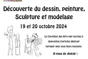 photo Découverte du dessin, peinture, sculpture et modelage...