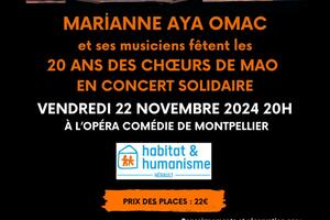 Marianne Aya Omac à l'Opéra Comédie