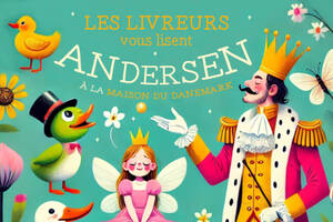 ANDERSEN, LU PAR LES LIVREURS À LA MAISON DU DANEMARK