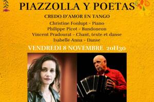 photo Piazzolla y Poetas - Credo d’amor en Tango