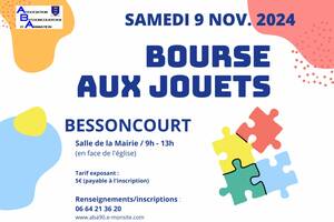 BOURSE AUX JOUETS