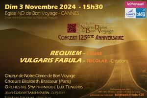 photo 125 ANS du CHOEUR ND de BON VOYAGE - REQUIEM de FAURE et VULGARIS FABULA de NICOLAY