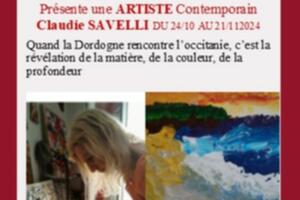 GALERIE NADINE GOEPP-EXPOSITION ART CONTEMPORAIN CLAUDIE SAVELLI