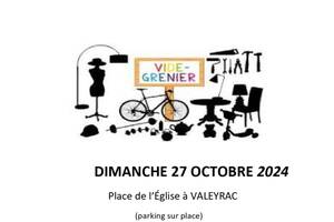 photo VIDE GRENIER LE 27 OCTOBRE A VALEYRAC