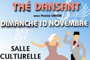 Thé dansant Dimanche 10 Novembre 2024 Nogent le Phaye