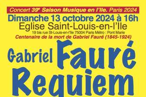 FAURE : REQUIEM PAVANE CANTIQUE MELODIES