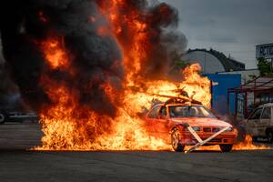 photo American Motor Show - Cascadeurs à Noyon