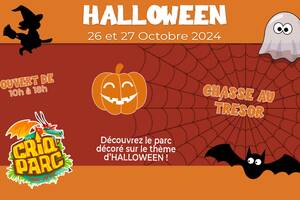 Halloween au Criq'Parc - 26 et 27 octobre 2024