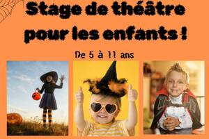 Stage de théâtre pour les enfants à partir de 5 ans