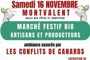 Marché festif : artisans, producteurs, animations