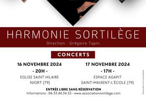 photo Concerts de l'Harmonie Sortilège - Automne 2024