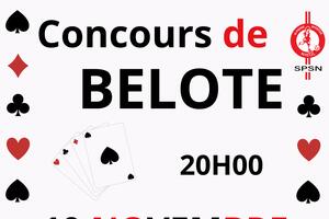 Concours de belote - SPSN