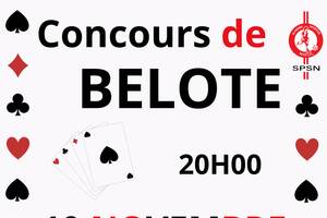 Concours de Belote - SPSN