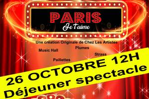 photo Spectacle cabaret Paris Je T'aime