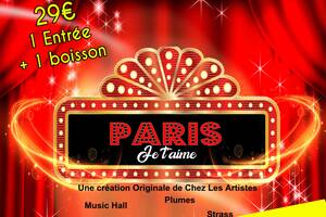 photo Spectacle cabaret Paris Je T'aime