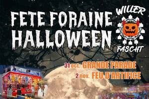 Fête foraine d’halloween