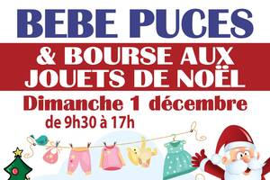 photo bebe puces(0-16ans) spécial NOEL, bourse aux jouets, bourses aux vêtements