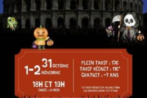 Visites aux flambeaux d'halloween