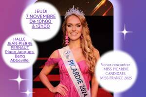 photo Miss Picardie pour Miss France à Abbeville