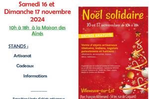 Marché de Noël Solidaire