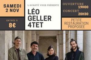 Concert: Leo Geller 4tet - Open Jazz Chaloupé