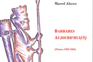 photo Signature par Marcel Alocco de « Barbares d'aujourd'hui » + Lecture par Emma Laurent