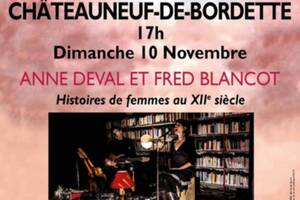 photo Festival Contes et Rencontres : ANNE DEVAL et FRED BLANCOT « Histoires de femmes au XIIème siècle »