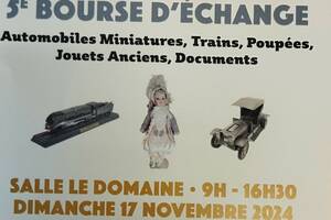 Bourse d'échange de jouets anciens et miniatures