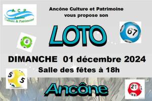 photo Loto de l'association Ancône Culture et Patrimoine