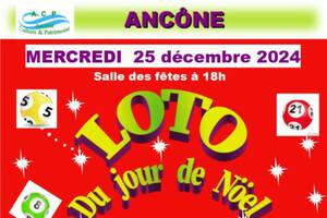 Loto de Noël - Association Ancône Culture et Patrimoine