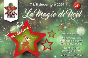 photo La Magie de Noël 2024 à La Mothe Saint-Héray, marché de Noël et animatins culinaires