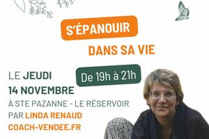 Conférence Bien-être : S'épanouir dans sa vie