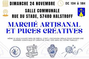 marché artisanal et puces créatives